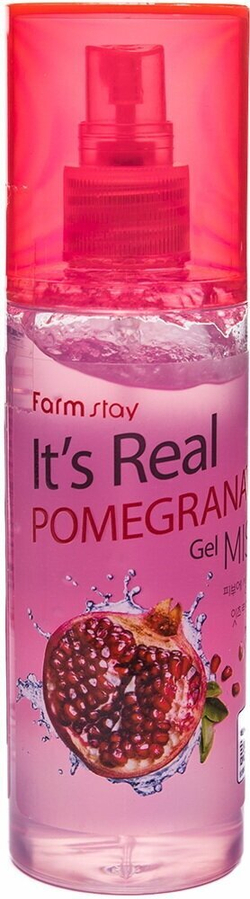 FarmStay Увлажняющий гель-мист с экстрактом граната It’s Real Pomegranate Gel Mist, 120 мл