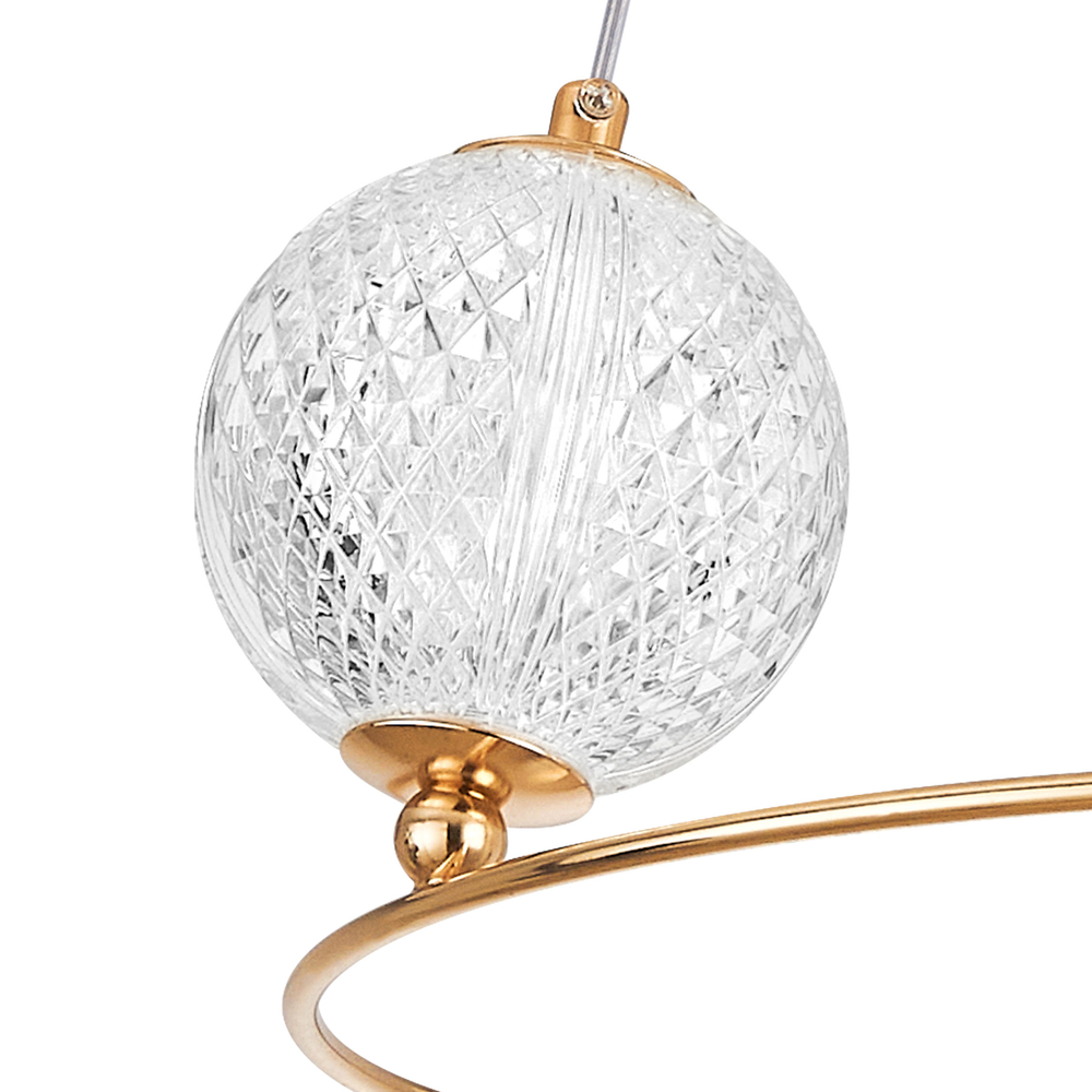 737033 Люстра ACRILE G9 3х6W(led) G9 ЗОЛОТО