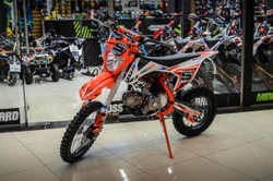 Питбайк Regulmoto FIVE YX125EA (полуавтомат) New 2020 (бело-оранжевый)