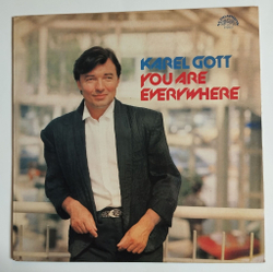 Винтажная виниловая пластинка LP Karel Gott You Are Everywhere (Чехословакия 1988)