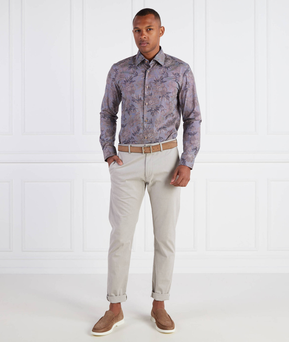 Рубашка H-HANK-kent BOSS BLACK - темно-синий(50496577)