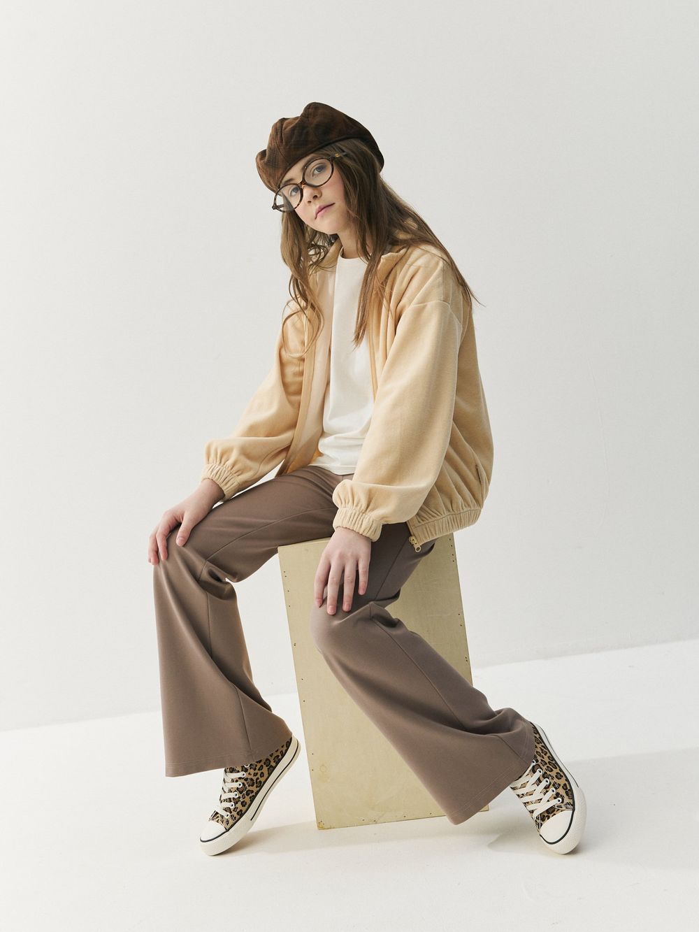 Олимпийка велюровая "Беж" 7+