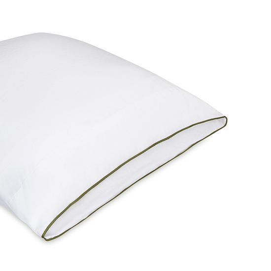 Набор наволочек из сатина из коллекции meditation, olive, 70х70 см