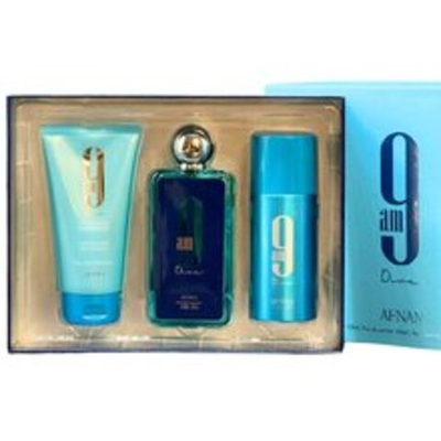 Afnan 9am Dive Gift set EDP 100 ml, shower gel 150 ml and deospray 150 ml 100ml