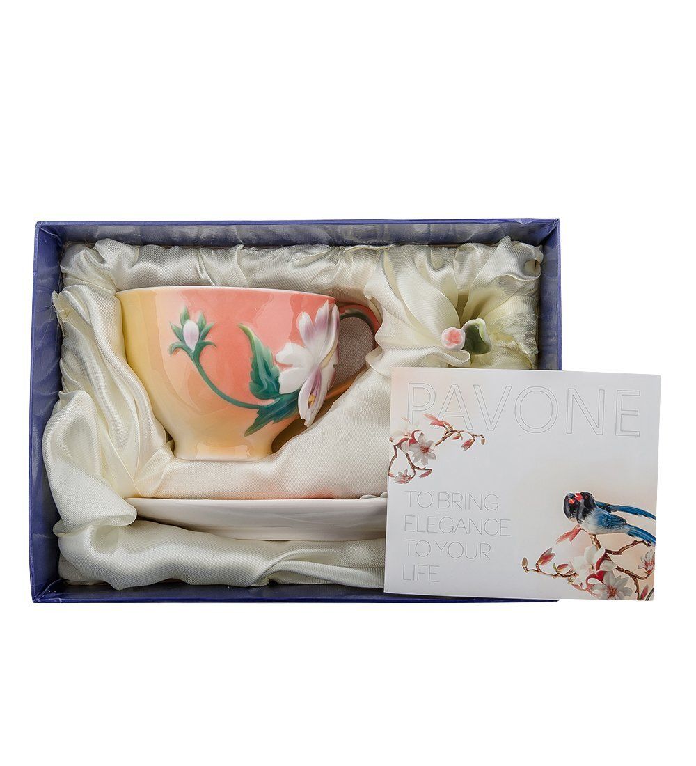 Pavone FM-63/ 3 Чайная пара «Сальпиглоссис»