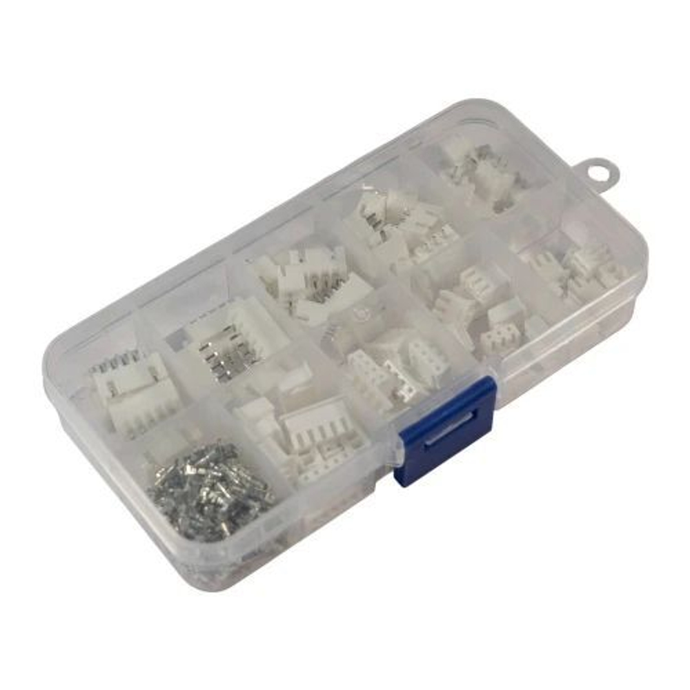 Набор соединительных клемм JST XH2.54 (230 шт)