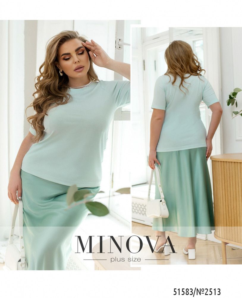 Футболка 2513-мята Minova