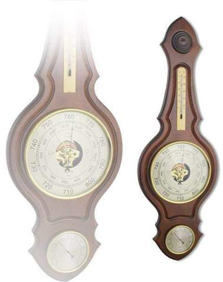 Бриг+ Метеостанция настенная деревянная