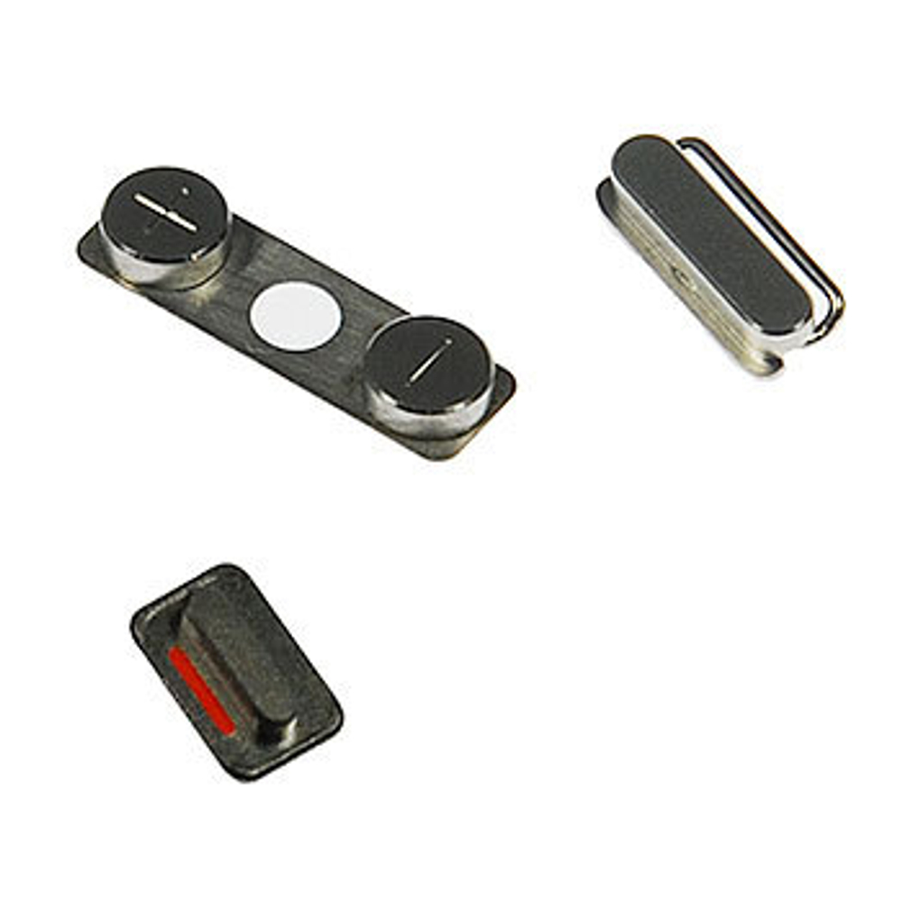 Комплект кнопок iPhone 4/4S (ON-OFF/громкости/режимов звонка)