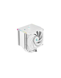 Кулер для процессора DEEPCOOL AK500 DIGITAL WH LGA20XX/1700/1200/115X/AM5/AM4 (9шт/кор, TDP 240W, PWM, Fan 120mm, 5 тепл. трубок, Copper Base, белый) RET