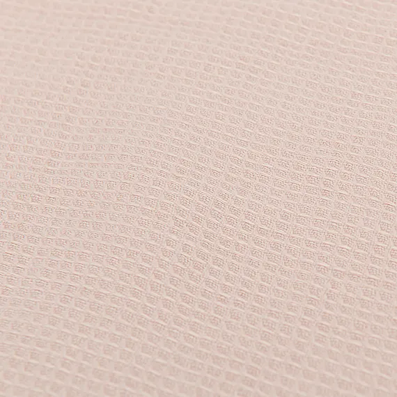 Набор из двух вафельных полотенец изо льна цвета пыльной розы из коллекции essential, 50х70 см