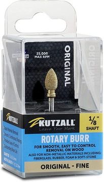 Шлифовальная головка Kutzall, конусная, D6.3мм*12.7мм, Fine (Original), хвостовик 3,1мм