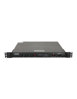 Powercom King Pro RM, Line-Interactive, 1000VA/800W, Rack mount 1U, 5*IEC320-C13 (1 surge & 4 batt), USB, LCD, black (1152593)