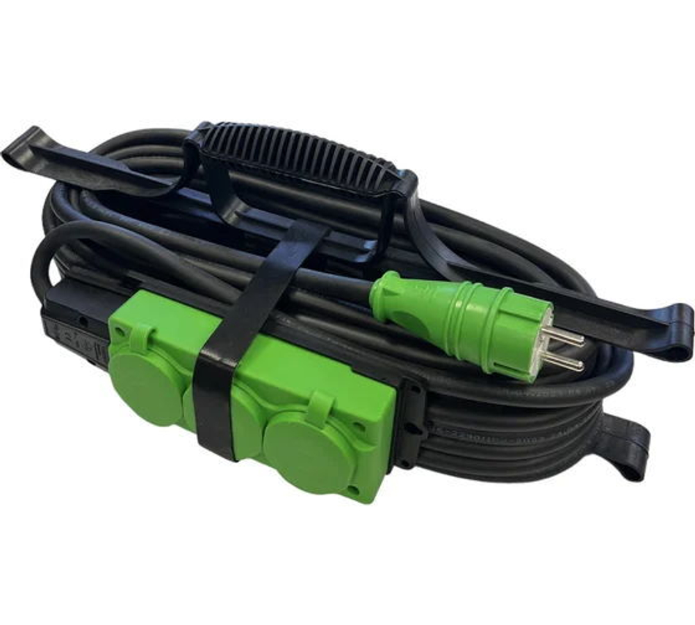 Удлинитель силовой iTOK i-CONNECT-COLOR-SUR-KG-215-3-54-10-GREEN