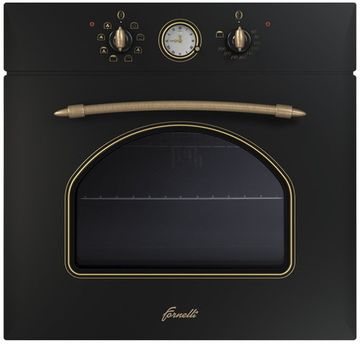 Электрический духовой шкаф Fornelli FEA 60 Merletto Antracit Piatto