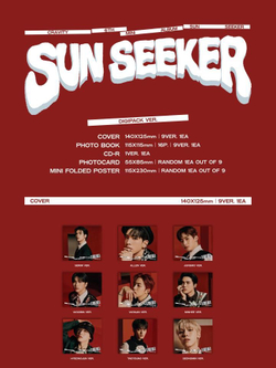 Альбом CRAVITY - SUN SEEKER 6th Mini Album DIGIPACK RANDOM Version