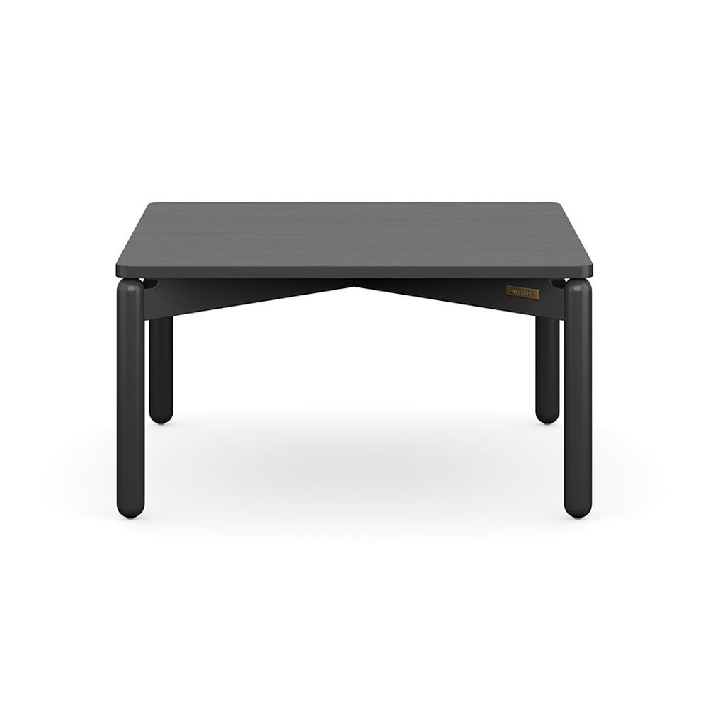 Столик кофейный LATITUDE Saga, 75х75 см, темно-серый