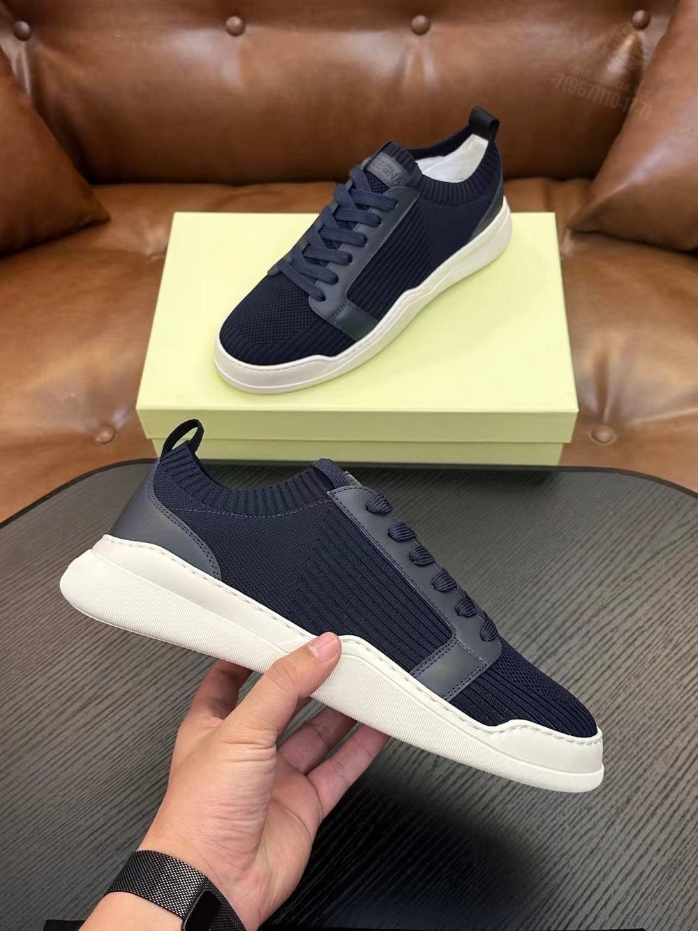 Кеды Zegna