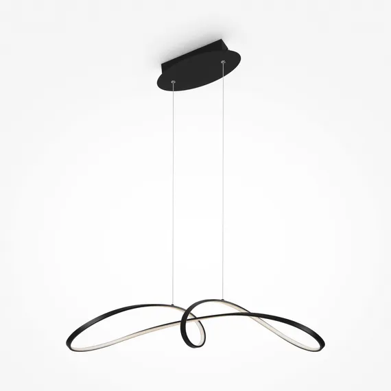 Подвесной светильник Изгиб / Curve 4000К 42Вт Maytoni mod156pl-l52b4k