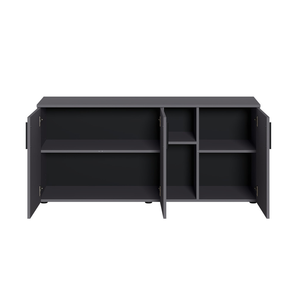 Тумба для ТВ Эйр 16.55, Серый графит