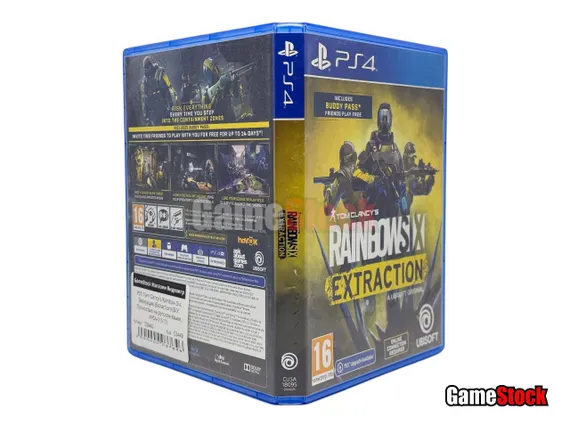 PS4 Tom Clancy’s Rainbow Six Эвакуация (Extraction) (Б/У, Полностью на русском языке, CUSA-18095)