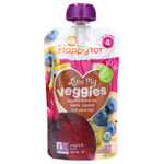 Happy Family Organics, Happy Tot, Love My Veggies, для детей от 2 лет, органические бананы, свекла, тыква и голубика, 120 г (4,22 унции)