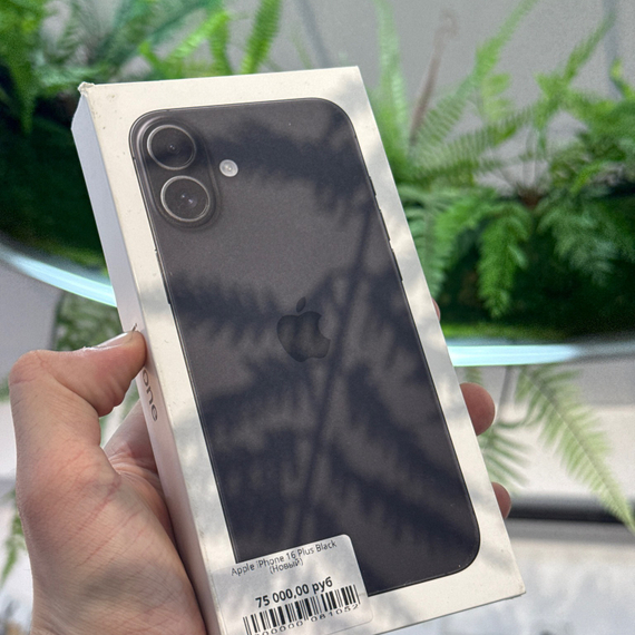 Apple iPhone 16 Plus Black (Новый)