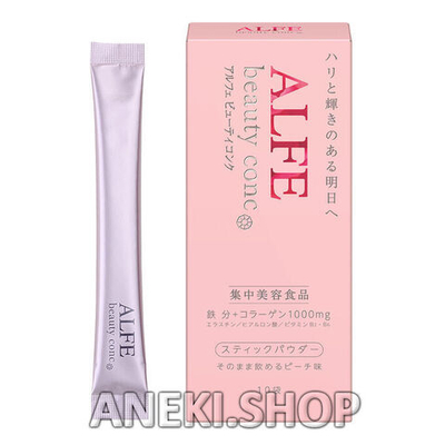 Коллаген с железом и витаминами в стиках 30 шт 60 г ALFE Beauty Conc Taisho