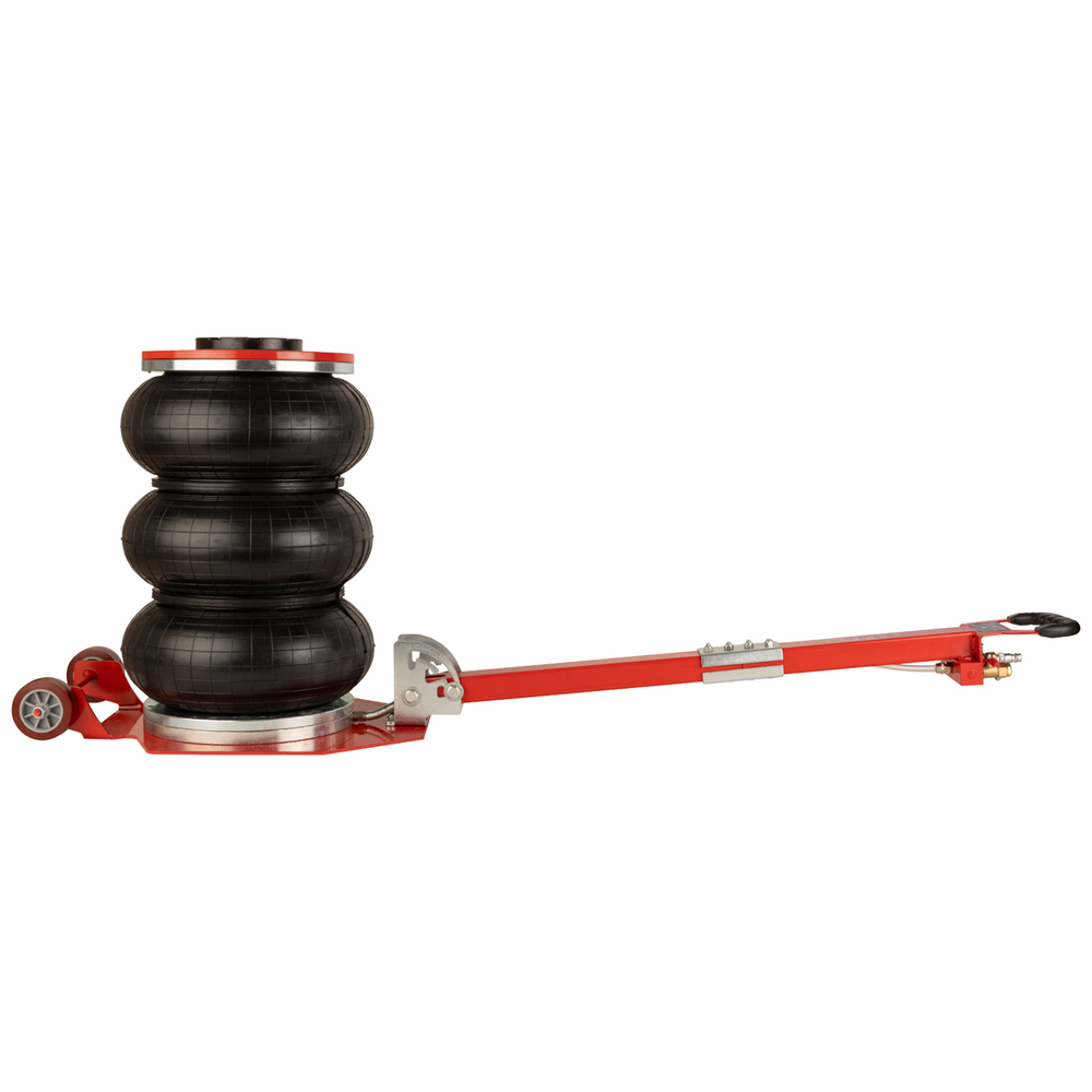 WDK-81813D Домкрат пневматический подкатной 5 т, 145-440 мм, с регулировкой угла наклона рукояти