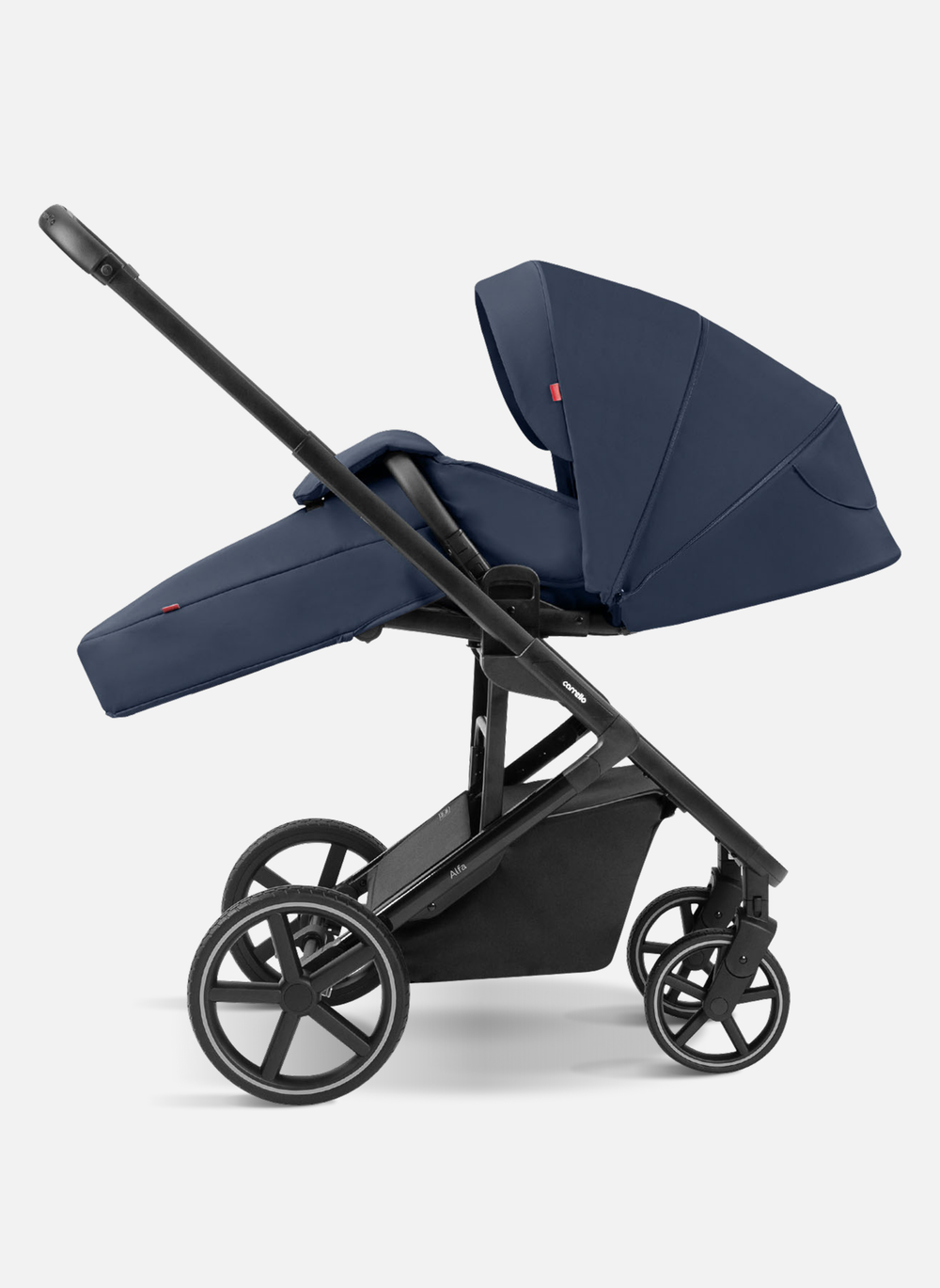 Carrello Коляска 2 в 1 Alfa (Denim Blue 2025)