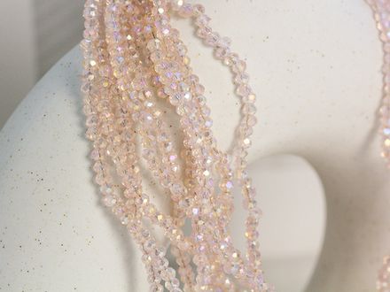 Нить бусин для украшений 3мм (ювелирное стекло)