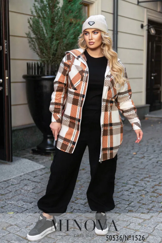 Кардиган 1526-коричневый Minova