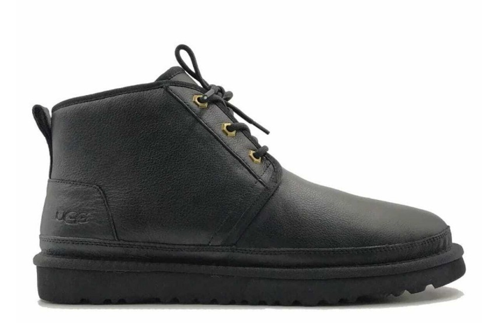 UGG Mens Neumel Leather Black