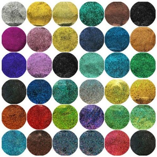 Набор Блёстки Глиттеры Флейки №7 - МЕГА МИКС - 45 цветов 0.2