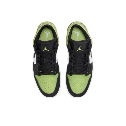Женские кроссовки Air Jordan 1 Low SE 'Vivid Green Snakeskin' DX4446-301