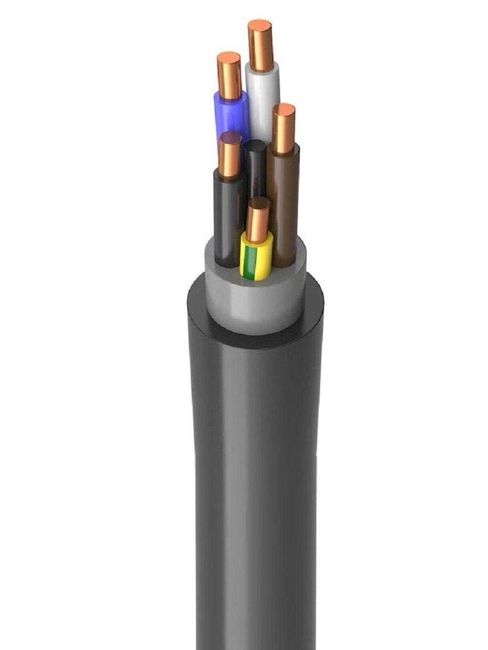 Кабель КВВГнг(А)-LS 5х1 ГОСТ 10м