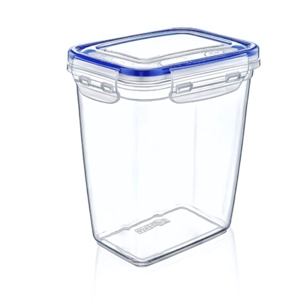 Контейнер воздухонепр. глубокий прямоугольный прозрачный 2100 мл.