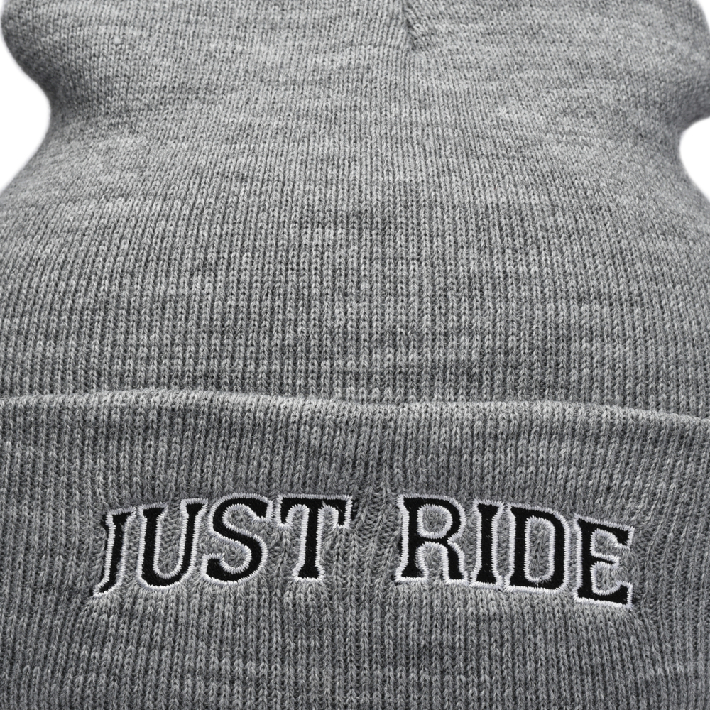 Шапка JUST RIDE, серый