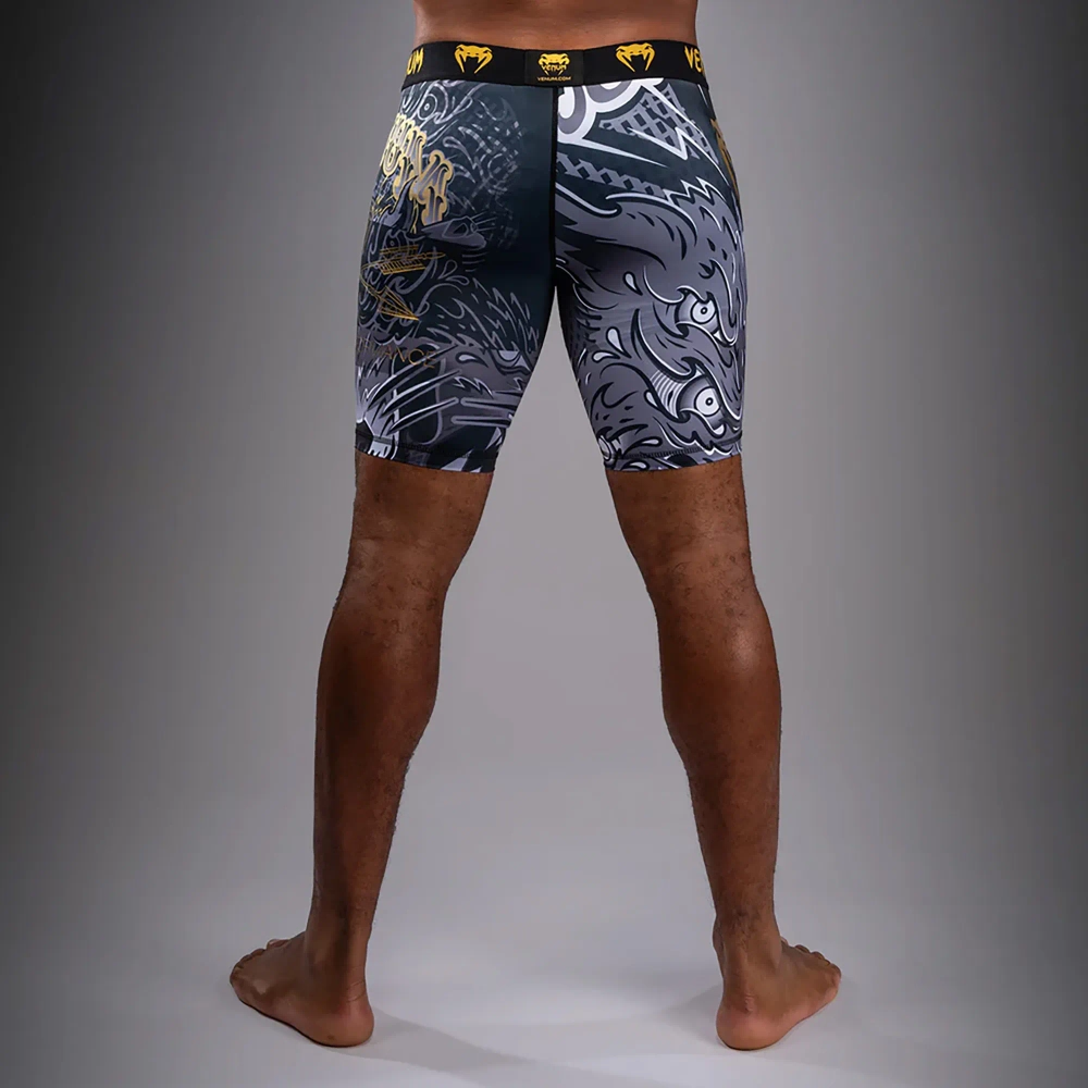 Компрессионные Шорты Venum Wolf Atak Vale Tudo Shorts black/grey