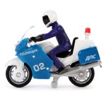 Модель ин. мет. "Мотоцикл с фигуркой, Полиция" 7см, в ассорт. коробка SB-16-02-MO(P)-CDU (Технопарк)