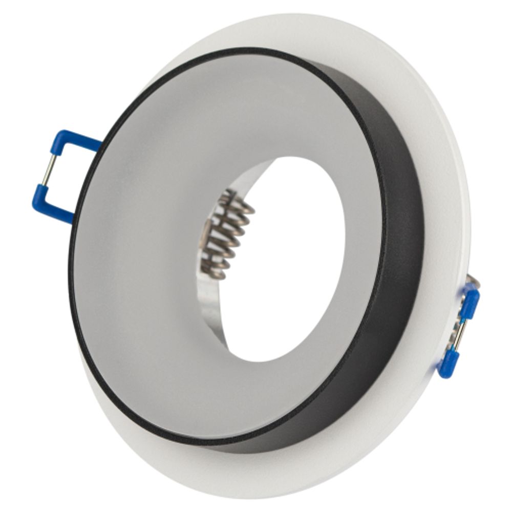 Светильник встраиваемый декоративный ЭРА DK95 WH под лампу MR16 GU5.3 белый | Декоративные встраиваемые светильники