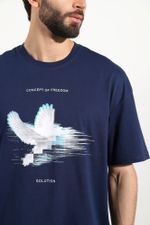 Фуфайка (футболка) мужская Герой-4 Виотекс СИНИЙ