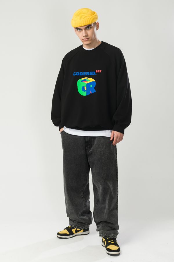 Толстовка Overcrew Summer Intendo черная - фото 3