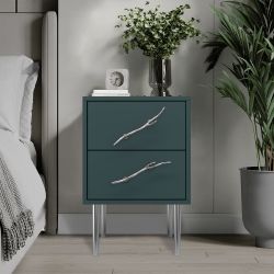 Тумба Арт Колор matte Стайл Сильвер Зеленый бирюзовый матовый