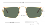 Ray ban julie RB3957 9230/R5 / 49 mm
