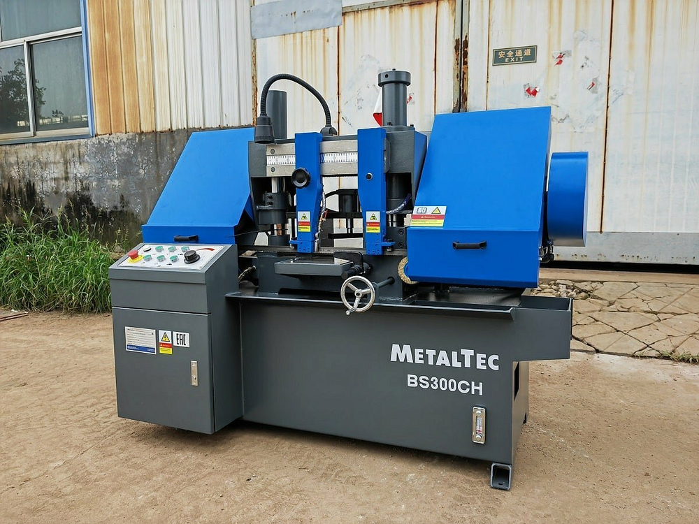 Ленточнопильный станок для резки металла под углом 90° MetalTec BS 300 CH