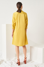 51485 Платье женское (охра)