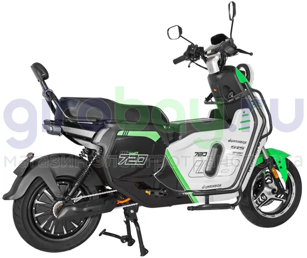 Электроскутер WENBOX U7 1500W (60V/45Ah) - Зеленый фото №10