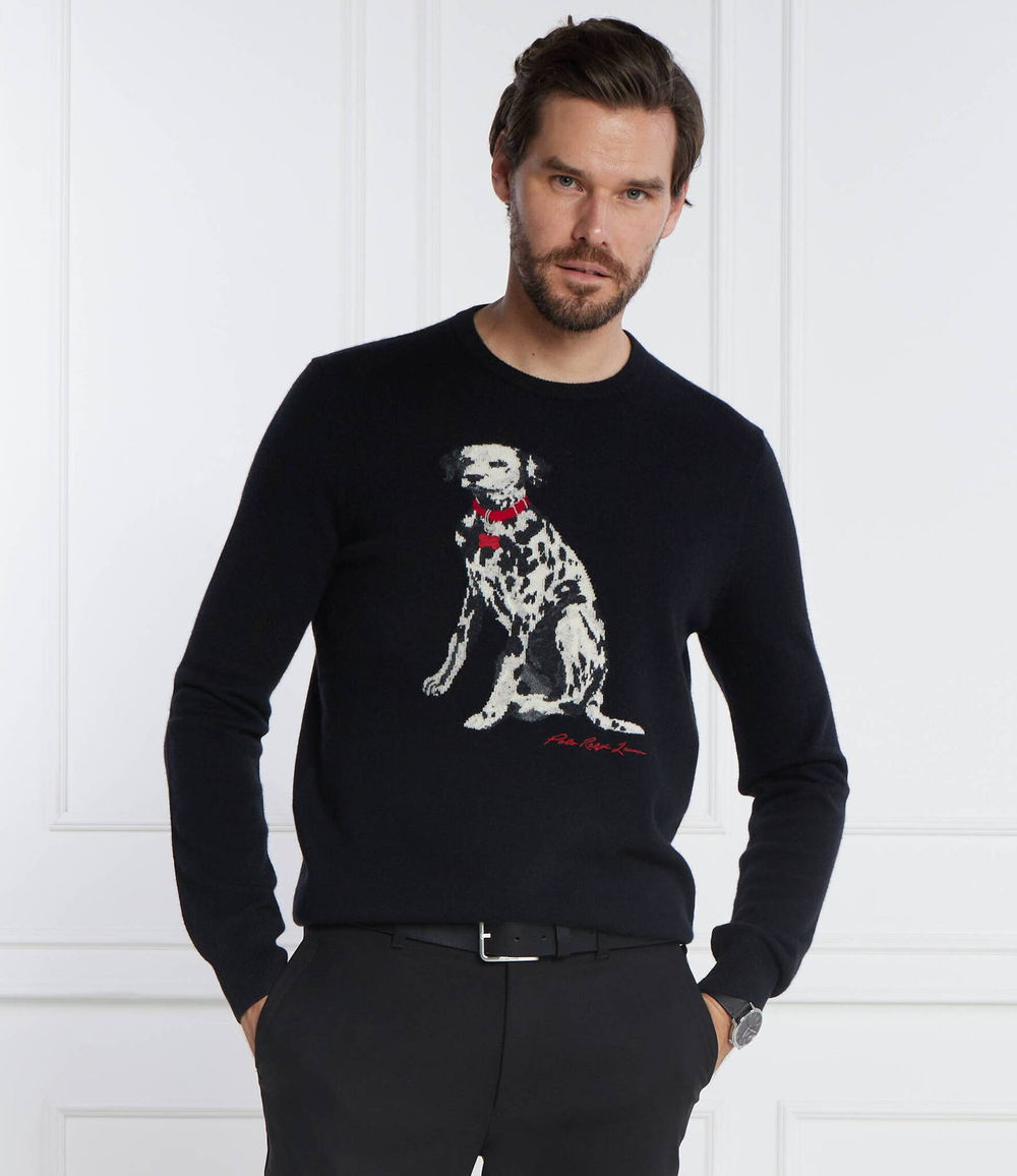 Кашемировый свитер POLO RALPH LAUREN - черный(710916797)