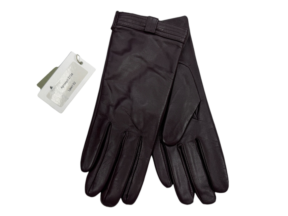 Kasablanka.Перчатки.Женские. Материал верха: кожаные люкс качества. Подклад: плюш-флис.В упаковке 5 шт.